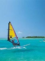 Bora Bora - wind surfing