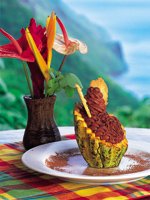 St Lucia Holidays - gourmet food bursting with local flavour