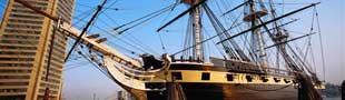 Boston is home to the USS Constitution