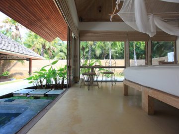 Six Senses Pool Villa Bedroom